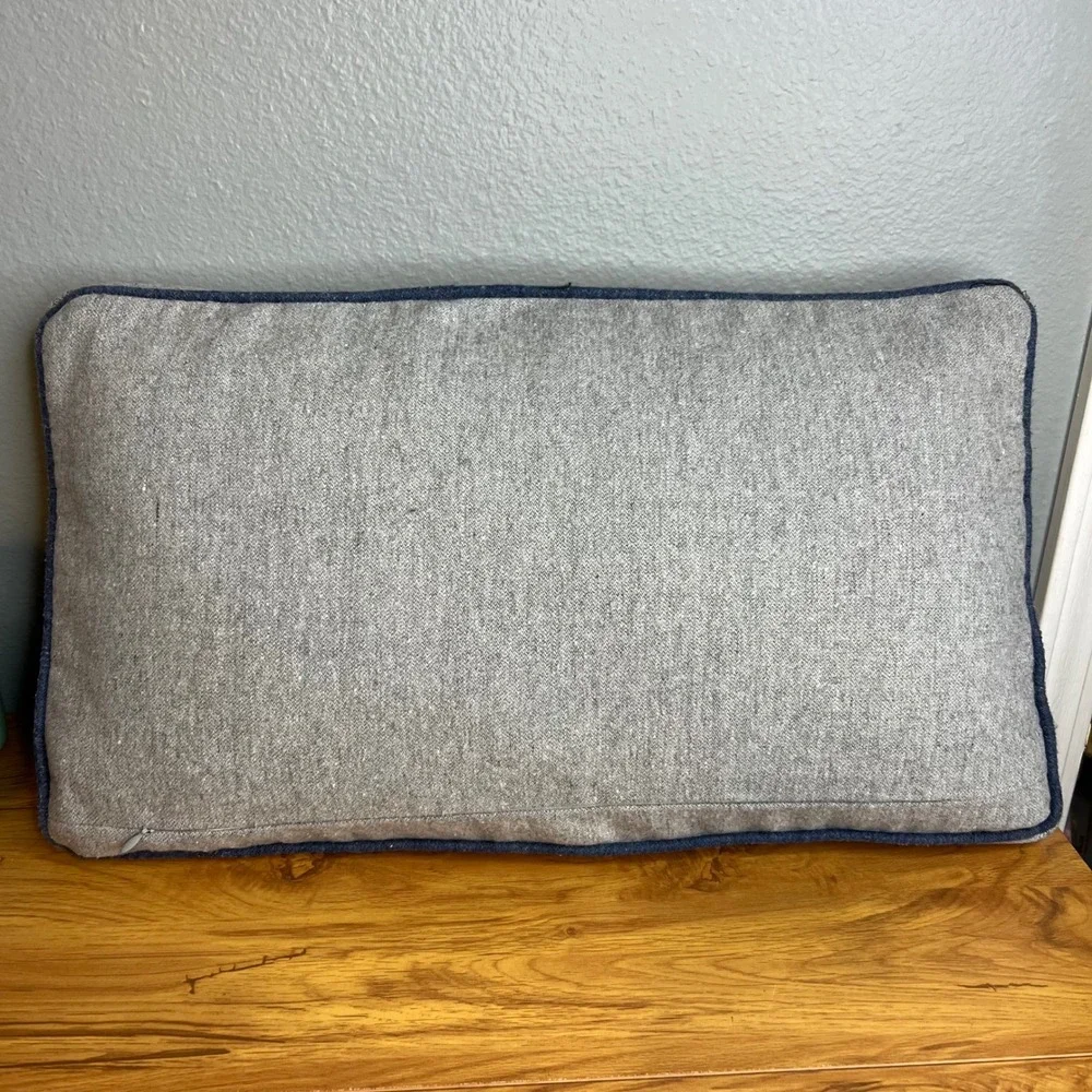 Restoration Hardware Baby & Child Dinosaur Skateboard Lumbar Pillow Feather Down